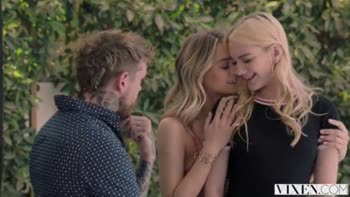 Two Girls Eating Cum
